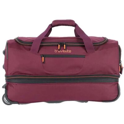 Travelite Borsa Da Viaggio Con Ruote Basics 55cm Expandable 51/6l Dark Red One Size Travelite Borsa Da Viaggio Con Ruote Basics 55cm Expandable 51/6l Dark Red One Size