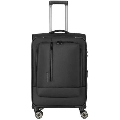 Travelite Valigia A Rotelle Crosslite 5.0 4w M 61/66l Black One Size Travelite Valigia A Rotelle Crosslite 5.0 4w M 61/66l Black One Size