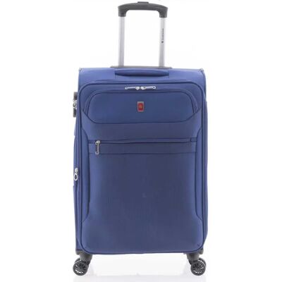 Gladiator Valigia A Rotelle 3d Blue One Size Gladiator Valigia A Rotelle 3d Blue One Size