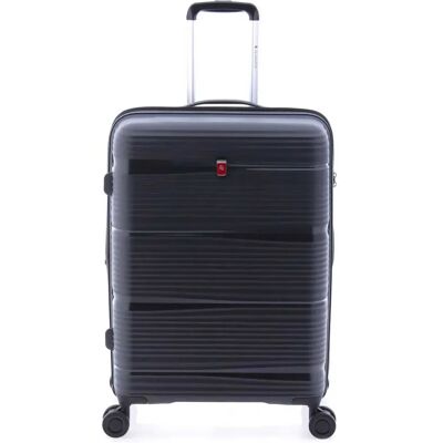 Gladiator Valigia A Rotelle Bionic Black One Size Gladiator Valigia A Rotelle Bionic Black One Size