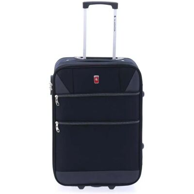 Gladiator Valigia A Rotelle Metro Black One Size Gladiator Valigia A Rotelle Metro Black One Size