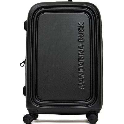 Mandarina Duck Valigia A Rotelle Logoduck + Szv32 Black One Size Mandarina Duck Valigia A Rotelle Logoduck + Szv32 Black One Size