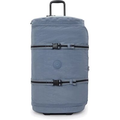 Kipling Valigia A Rotelle Aviana L 95l Blue Stone One Size Kipling Valigia A Rotelle Aviana L 95l Blue Stone One Size