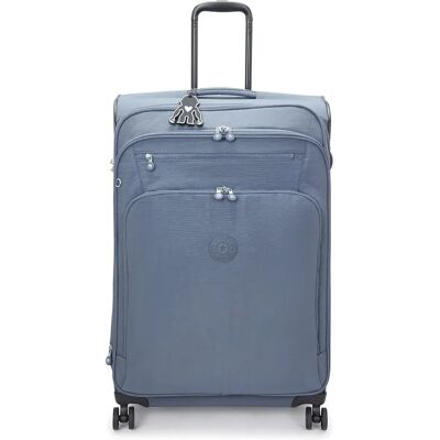 Kipling Valigia A Rotelle New Youri Spin L 100l Blue Stone One Size Kipling Valigia A Rotelle New Youri Spin L 100l Blue Stone One Size