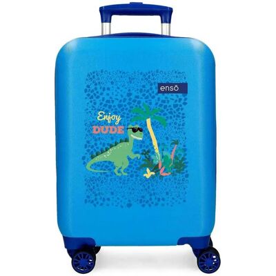 Enso Valigia A Rotelle Dino 33l Blue One Size Enso Valigia A Rotelle Dino 33l Blue One Size