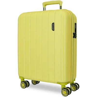 Movom Valigia A Rotelle Wood 10003173065 37l Yellow One Size Movom Valigia A Rotelle Wood 10003173065 37l Yellow One Size