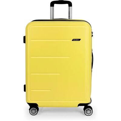Gabol Valigia A Rotelle Future Plus Spinner Expandable 70.3/78l Yellow One Size Gabol Valigia A Rotelle Future Plus Spinner Expandable 70.3/78l Yellow One Size