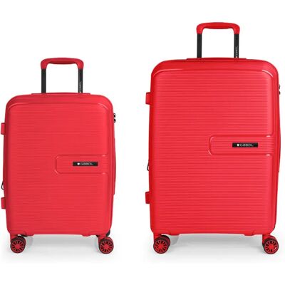 Gabol Valigia A Rotelle Steady Spinner Expandable 113.8l 2 Unità Red One Size Gabol Valigia A Rotelle Steady Spinner Expandable 113.8l 2 Unità Red One Size