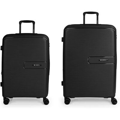 Gabol Valigia A Rotelle Steady Spinner Expandable 157l 2 Unità Black One Size Gabol Valigia A Rotelle Steady Spinner Expandable 157l 2 Unità Black One Size
