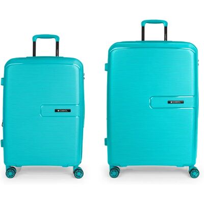 Gabol Valigia A Rotelle Steady Spinner Expandable 157l 2 Unità Turquoise One Size Gabol Valigia A Rotelle Steady Spinner Expandable 157l 2 Unità Turquoise One Size
