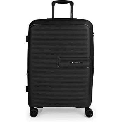 Gabol Valigia A Rotelle Steady Spinner Expandable 63.3/70.6l Black One Size Gabol Valigia A Rotelle Steady Spinner Expandable 63.3/70.6l Black One Size