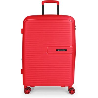 Gabol Valigia A Rotelle Steady Spinner Expandable 63.3/70.6l Red One Size Gabol Valigia A Rotelle Steady Spinner Expandable 63.3/70.6l Red One Size