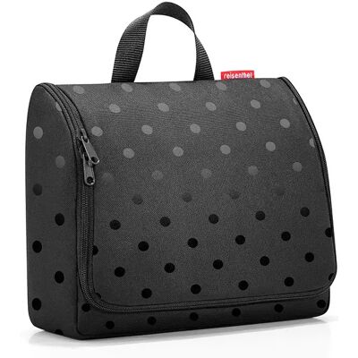 Reisenthel Borsa Da Toilette Xl Glossy Dots Black One Size Reisenthel Borsa Da Toilette Xl Glossy Dots Black One Size