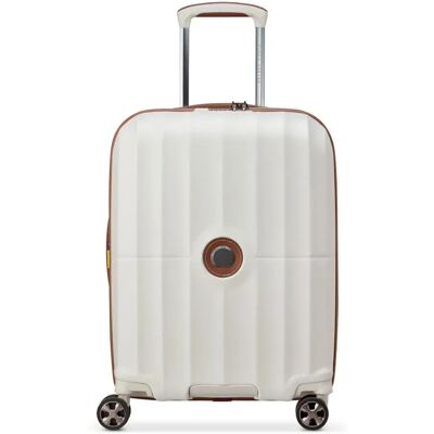 Delsey Valigia A Rotelle Carrousel 2 Slim 55 Cm 36l White One Size Delsey Valigia A Rotelle Carrousel 2 Slim 55 Cm 36l White One Size