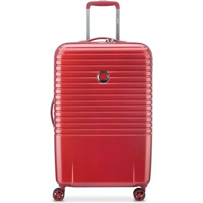 Delsey Valigia A Rotelle Caumartin Plus 70 Cm 71l Red One Size Delsey Valigia A Rotelle Caumartin Plus 70 Cm 71l Red One Size