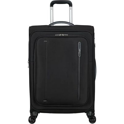American Tourister Borsa Da Viaggio Con Ruote Cloudrider-7.5l Jet Black One Size American Tourister Borsa Da Viaggio Con Ruote Cloudrider-7.5l Jet Black One Size