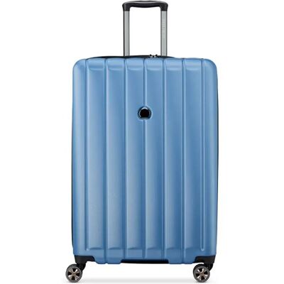 Delsey Valigia A Rotelle Longitude Expandable 76cm 105l Blue One Size Delsey Valigia A Rotelle Longitude Expandable 76cm 105l Blue One Size