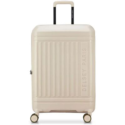 Delsey Valigia A Rotelle Lutece Expandable 69cm 73l Beige One Size Delsey Valigia A Rotelle Lutece Expandable 69cm 73l Beige One Size