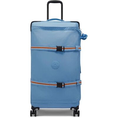 Kipling Valigia A Rotelle Spontaneous L 101l Vintage Blue One Size Kipling Valigia A Rotelle Spontaneous L 101l Vintage Blue One Size