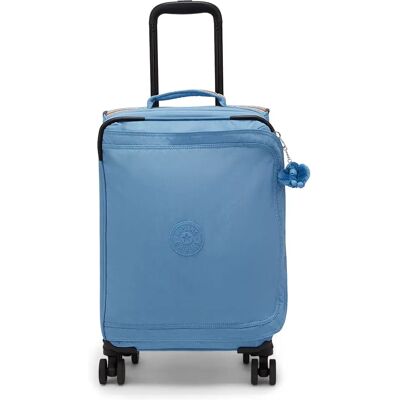 Kipling Valigia A Rotelle Spontaneous S 38l Vintage Blue One Size Kipling Valigia A Rotelle Spontaneous S 38l Vintage Blue One Size