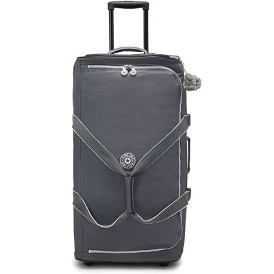 Kipling Valigia A Rotelle Teagan L 91l Moonlit Grey One Size Kipling Valigia A Rotelle Teagan L 91l Moonlit Grey One Size