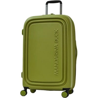 Mandarina Duck Valigia A Rotelle Logoduck + Medium Exp Winter Olive One Size Mandarina Duck Valigia A Rotelle Logoduck + Medium Exp Winter Olive One Size