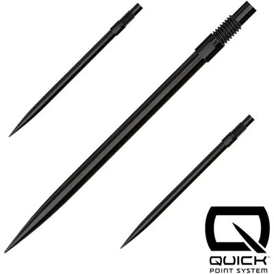 Harrows Freccette Quickpoints 3 Unità Black 35 mm Harrows Freccette Quickpoints 3 Unità Black 35 mm