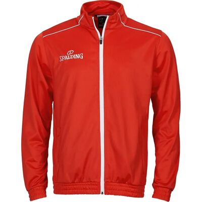Spalding Giacca Team Warm Up Red / White 3XL Spalding Giacca Team Warm Up Red / White 3XL