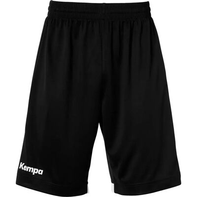 Kempa Pantaloni Corti Player Long Black / White 2XL Kempa Pantaloni Corti Player Long Black / White 2XL