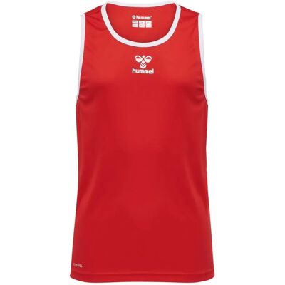 Hummel Unisex Sportshirt CORE XK BASKET JERSEY KIDS - Rosso - 140 Hummel Unisex Sportshirt CORE XK BASKET JERSEY KIDS - Rosso - 140