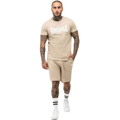 Lonsdale Tuta Moy Beige / White 3XL Lonsdale Tuta Moy Beige / White 3XL