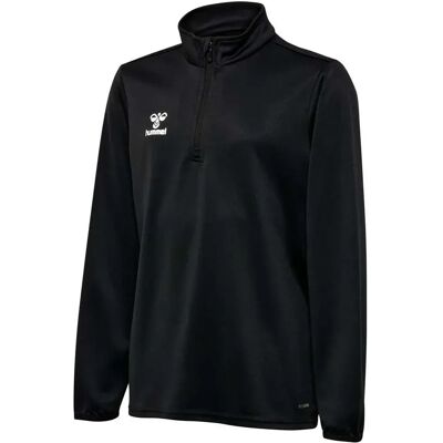 Hummel Felpa Con Mezza Zip Essential Black 164 cm Hummel Felpa Con Mezza Zip Essential Black 164 cm