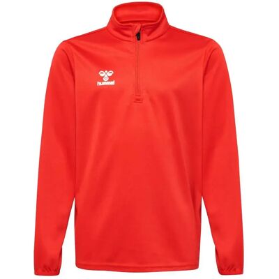 Hummel Felpa Con Mezza Zip Essential Hummel Felpa Con Mezza Zip Essential