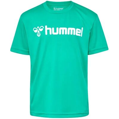Hummel Logo Bambini Blu 152 - Maglietta Hummel Logo Bambini Blu 152 - Maglietta