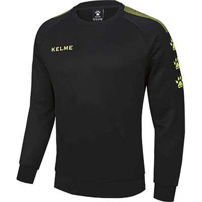 Kelme Felpa Lince Training Black / Neon Yellow 12 Anni Kelme Felpa Lince Training Black / Neon Yellow 12 Anni