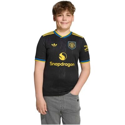 Adidas Maglietta A Maniche Corte Junior Terza Manchester United 25/26 Adidas Maglietta A Maniche Corte Junior Terza Manchester United 25/26