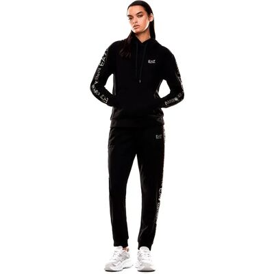 Emporio Armani Tuta Train Ch Extended Logo Black And Gold S Emporio Armani Tuta Train Ch Extended Logo Black And Gold S