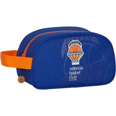 Safta Sacchetto Per Scarpe Valencia Basket 5l 26x12x15 Cm Blue / Orange One Size Safta Sacchetto Per Scarpe Valencia Basket 5l 26x12x15 Cm Blue / Orange One Size