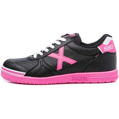 Munich Scarpe Da Futsal G3 Profit In Black / Pink / White EU 35 Munich Scarpe Da Futsal G3 Profit In Black / Pink / White EU 35