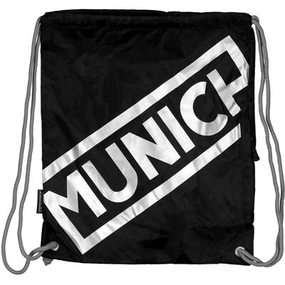 Munich Sacca Da Palestra Logo Black One Size Munich Sacca Da Palestra Logo Black One Size