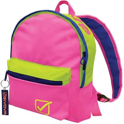 Givova Zaino Zaino 8l Fuxia / Fluor Yellow One Size Givova Zaino Zaino 8l Fuxia / Fluor Yellow One Size