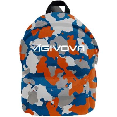 Givova Zaino Army Fluorescent Orange Camouflage One Size Givova Zaino Army Fluorescent Orange Camouflage One Size