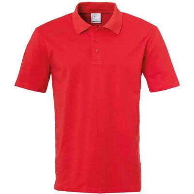 Uhlsport Polo A Maniche Corte Essential Red XL Uhlsport Polo A Maniche Corte Essential Red XL