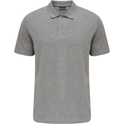 Hummel Polo A Maniche Corte Red Classic Grey Melange XL Hummel Polo A Maniche Corte Red Classic Grey Melange XL