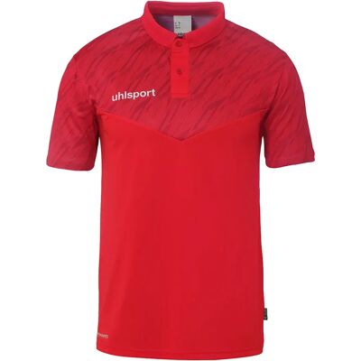 Uhlsport Polo A Maniche Corte Progressive 28 Red L Uhlsport Polo A Maniche Corte Progressive 28 Red L