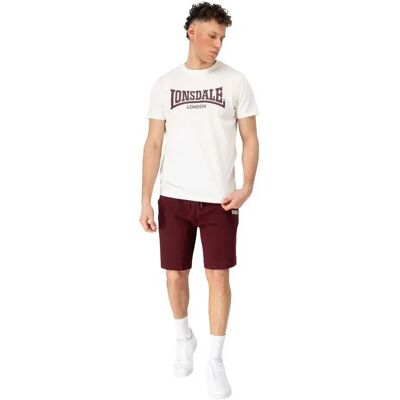 Lonsdale Tuta Moy Ecru / Oxblood XL Lonsdale Tuta Moy Ecru / Oxblood XL