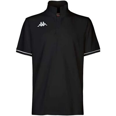Kappa Polo A Maniche Corte Barli Black / White 12 Anni Kappa Polo A Maniche Corte Barli Black / White 12 Anni