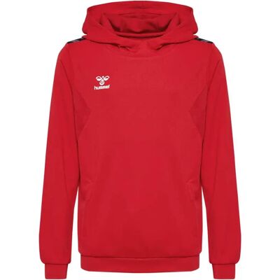 Hummel Felpa Con Cappuccio Authentic Pl True Red 164 cm Hummel Felpa Con Cappuccio Authentic Pl True Red 164 cm