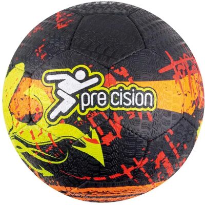 Precision Pallone Da Calcio Street Mania Black / Fluo Yellow / Red 4 Precision Pallone Da Calcio Street Mania Black / Fluo Yellow / Red 4