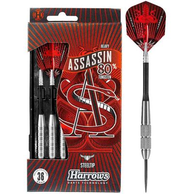 Harrows Freccette Assassin 80% Red 28 g Harrows Freccette Assassin 80% Red 28 g